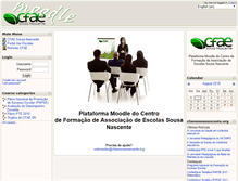 Tablet Screenshot of moodle.cfaesousanascente.org